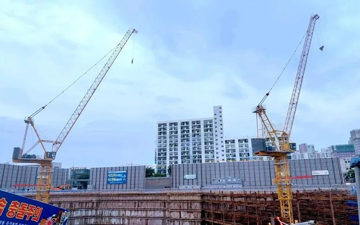 闪灼韩国 | 德赢vwin塔机深耕外洋高端市场